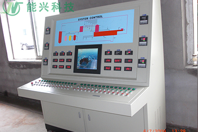 Electric control system for oil refining equipment